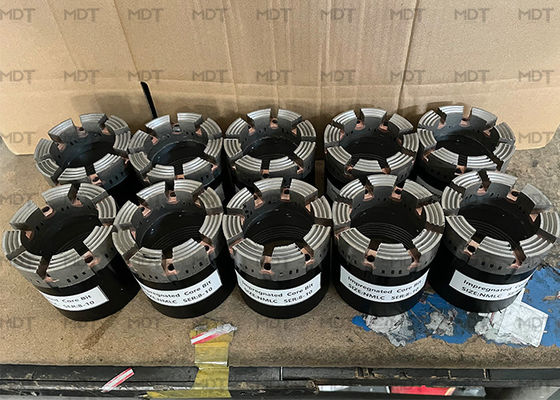 جودة  ISO9001 Standard NMLC BMLC NMLC HMLC Impregnated Diamond Core Bits For Granite مصنع