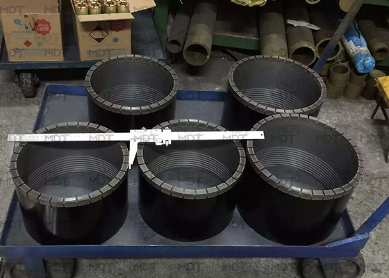 320mm مشربة الماس الأساسية بت أنبوب واحد للصخور والتربة