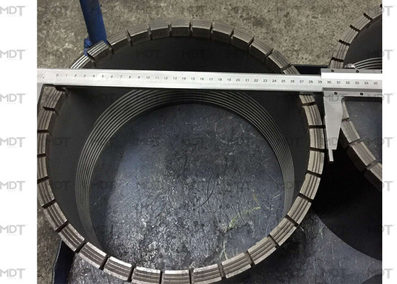 320mm مشربة الماس الأساسية بت أنبوب واحد للصخور والتربة