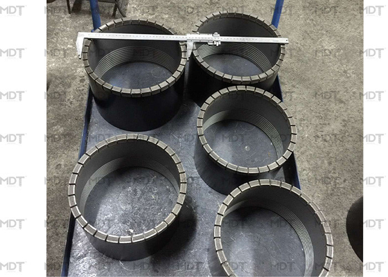320mm مشربة الماس الأساسية بت أنبوب واحد للصخور والتربة