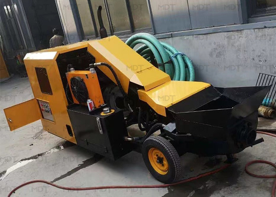 380V الأصفر العالمي آلة خلط الخرسانة ISO9001 القياسية