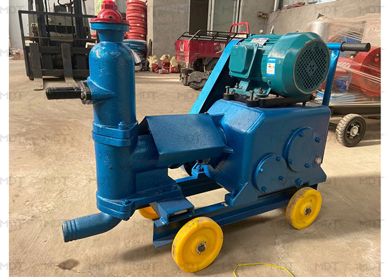 6000l / H 5.5kw مضخات حقن الأسمنت الكهربائية المحمولة اللون الأزرق