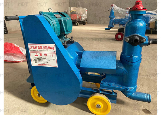 6000l / H 5.5kw مضخات حقن الأسمنت الكهربائية المحمولة اللون الأزرق