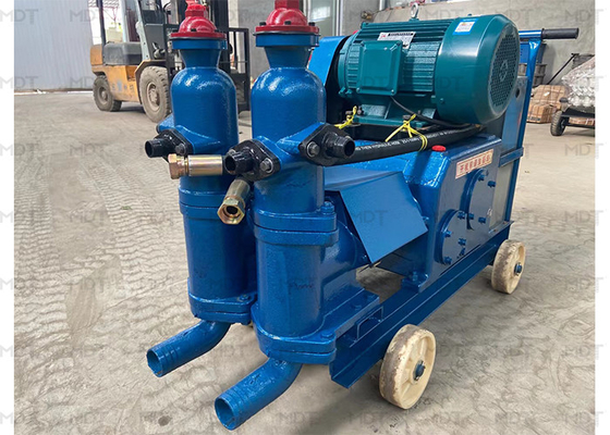6000l / H 5.5kw مضخات حقن الأسمنت الكهربائية المحمولة اللون الأزرق