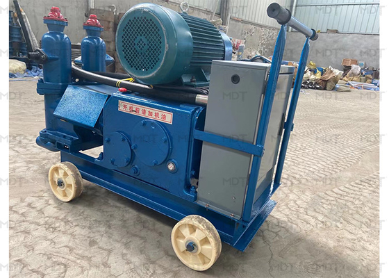 6000l / H 5.5kw مضخات حقن الأسمنت الكهربائية المحمولة اللون الأزرق
