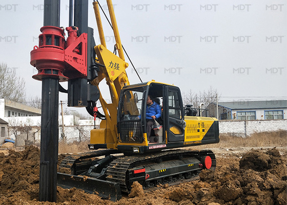 30m عمق هيدروليكي الروتاري دق خوازيق 86KW للمؤسسة