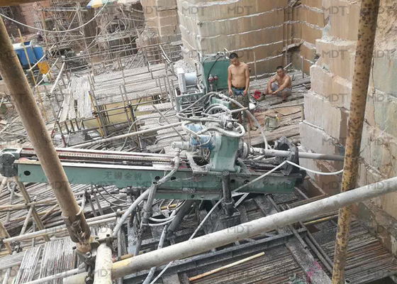 100 متر المحمولة الهيدروليكية الدوارة خوازيق تزحلق تلاعب