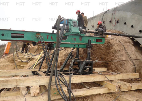 آلة حفر المرساة الهيدروليكية 22KW 80m