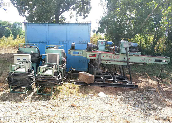 آلة حفر المرساة الهيدروليكية 22KW 80m