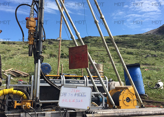 350 متر الأساسية جهاز الحفر المحمولة للتحقيقات الجيوتقنية