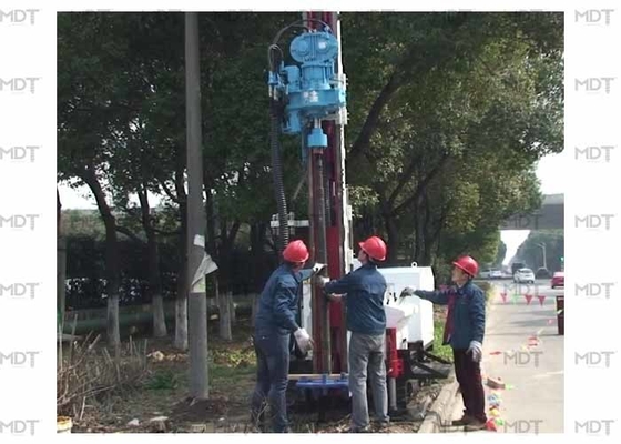 50 متر 55KN جهاز حفر مرساة جهاز حفر دوار أزرق